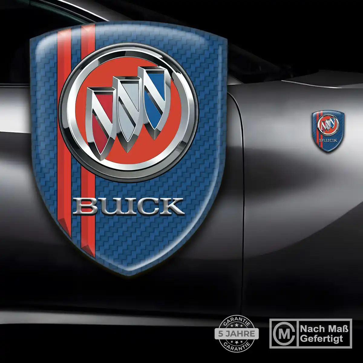 Buick Aufkleber 3D Gel Embleme Auto Tuningfahrzeug