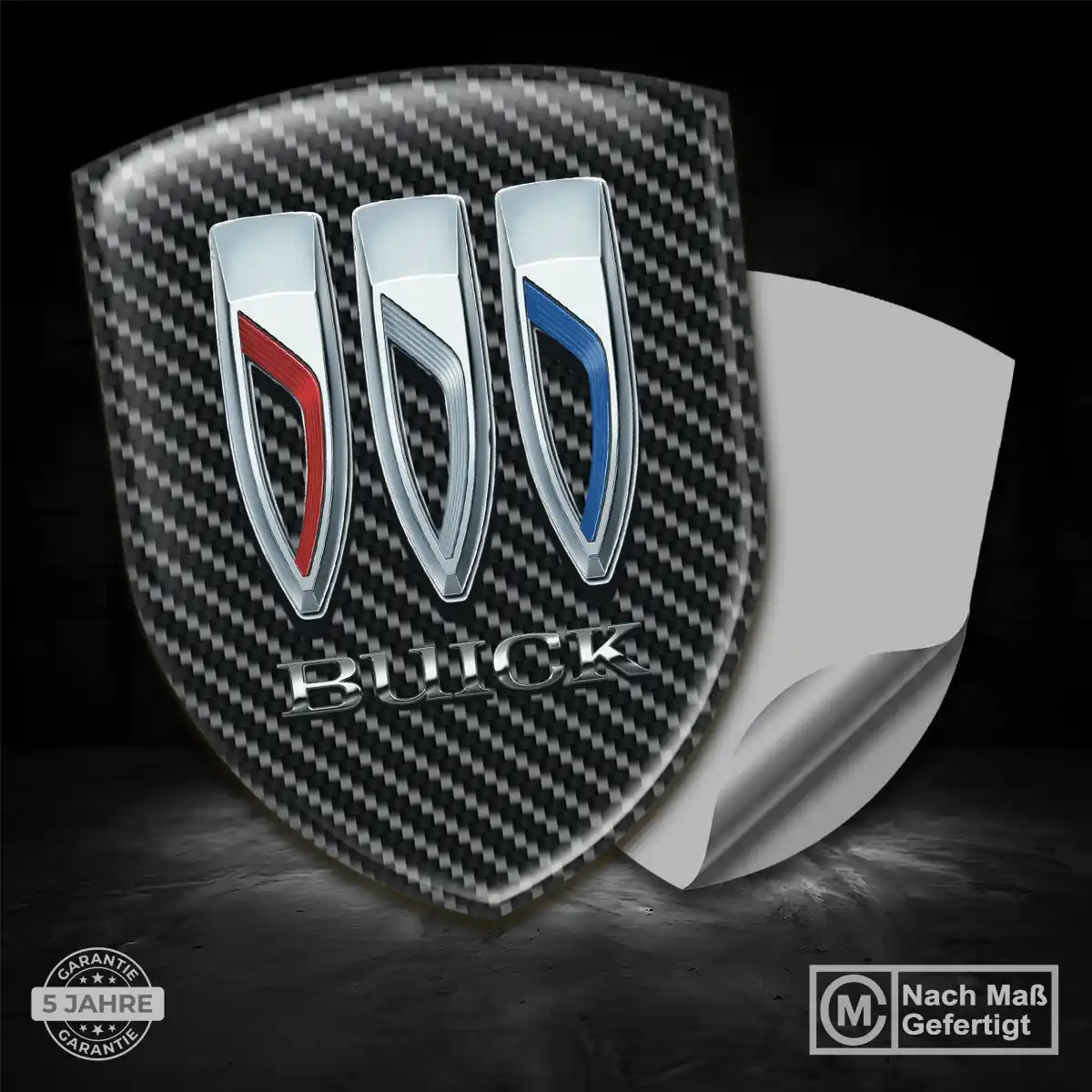 Buick Aufkleber 3D Gel Embleme Edles Design