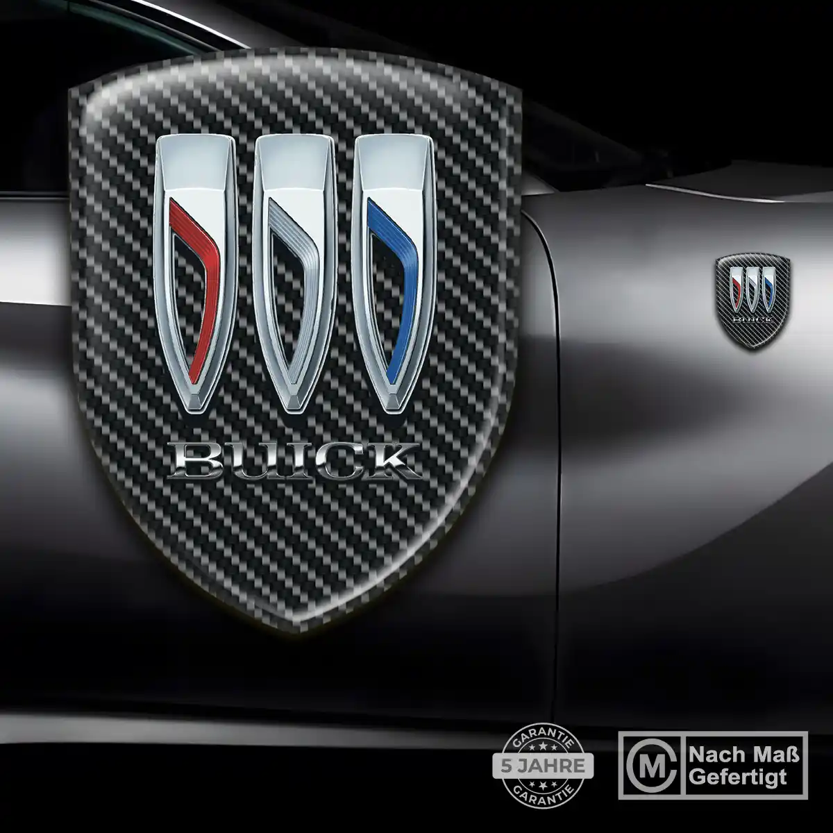 Buick Aufkleber 3D Gel Embleme Edles Design