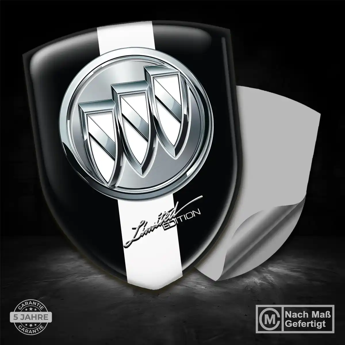 Buick Aufkleber 3D Gel Embleme Hochwertiges Harz