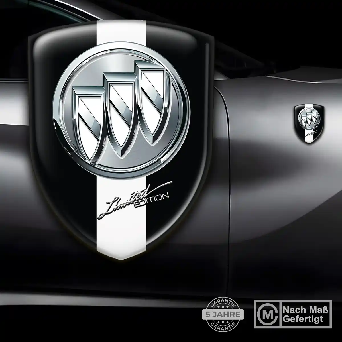 Buick Aufkleber 3D Gel Embleme Hochwertiges Harz