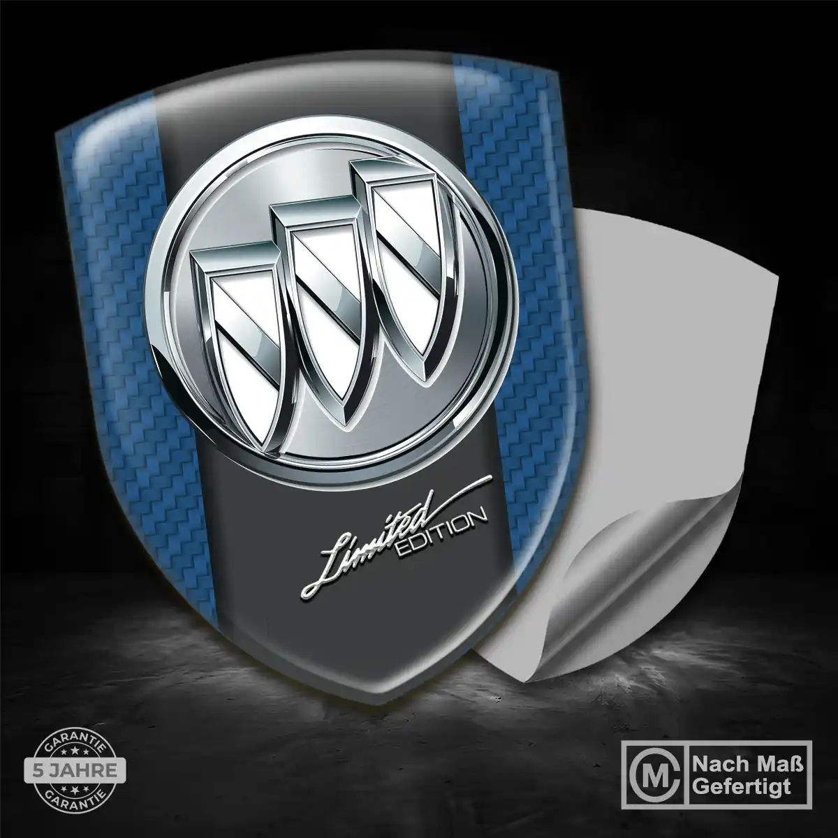 Buick Aufkleber 3D Gel Embleme Markenedition