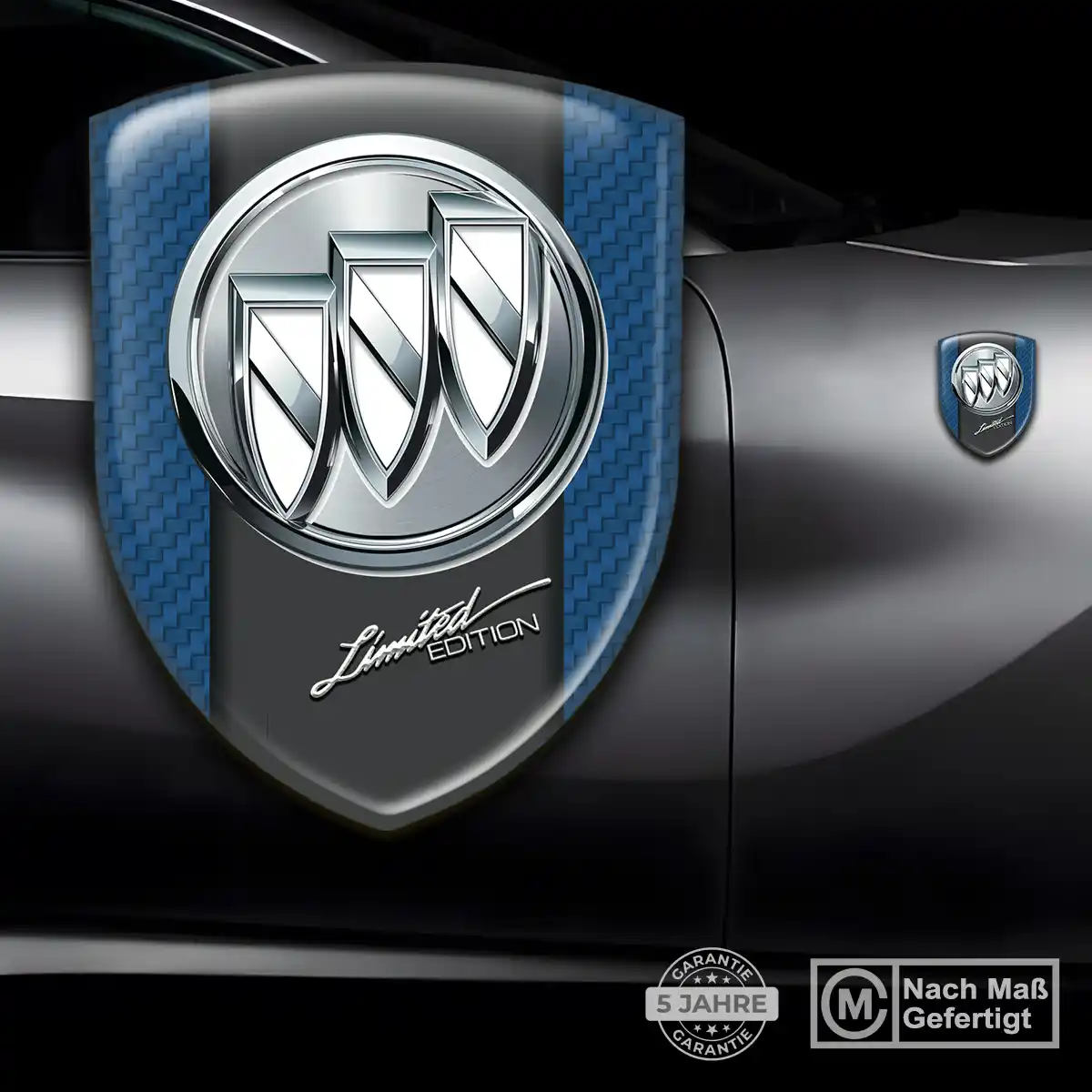 Buick Aufkleber 3D Gel Embleme Markenedition
