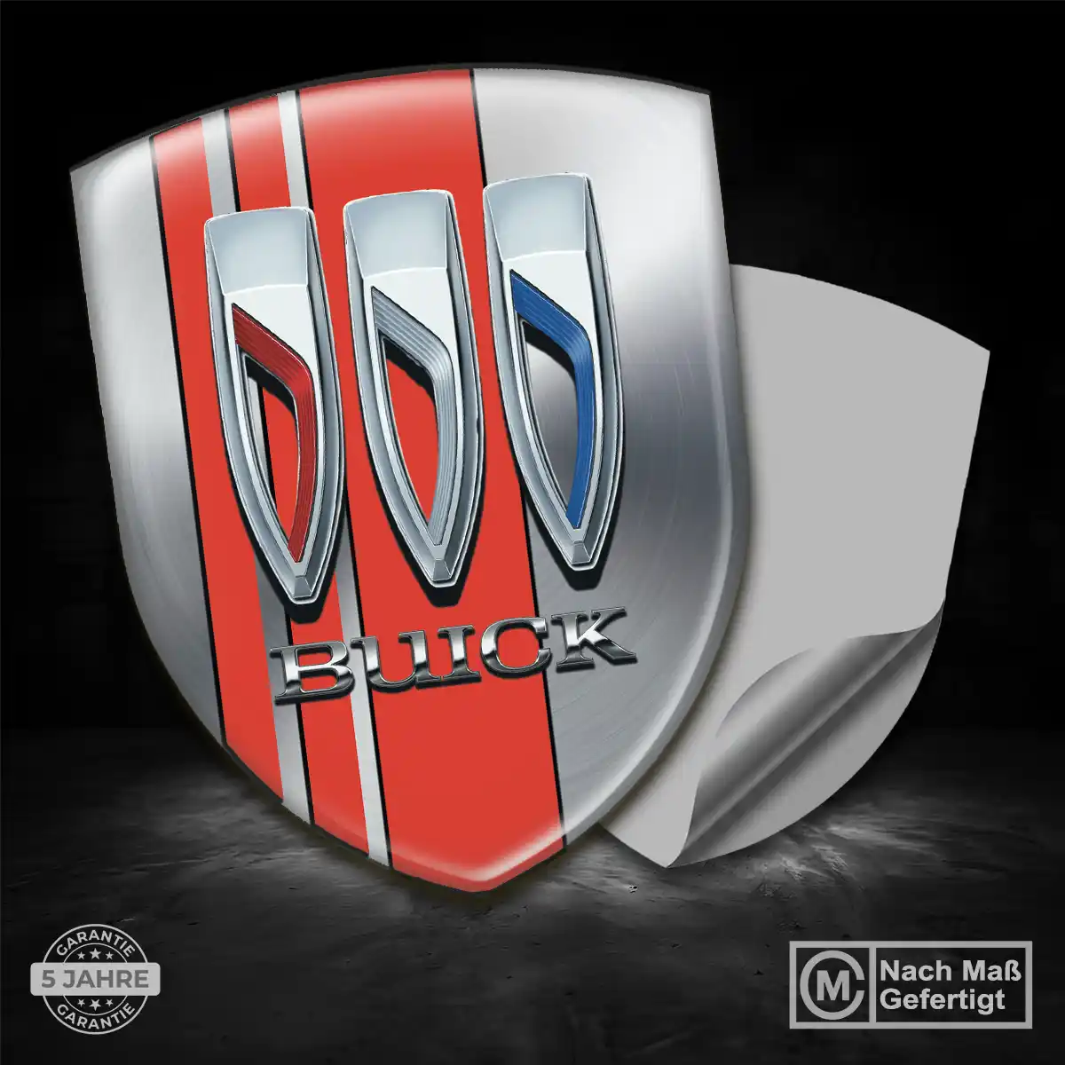 Buick Aufkleber 3D Gel Embleme Premium-Edition