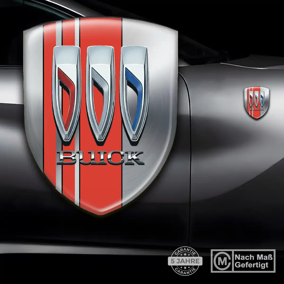 Buick Aufkleber 3D Gel Embleme Premium-Edition