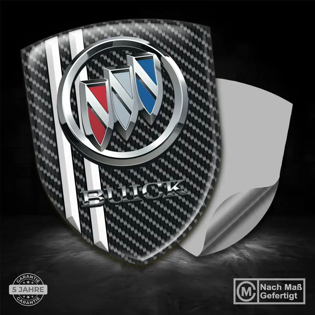 Buick Aufkleber 3D Gel Embleme Premiumqualität