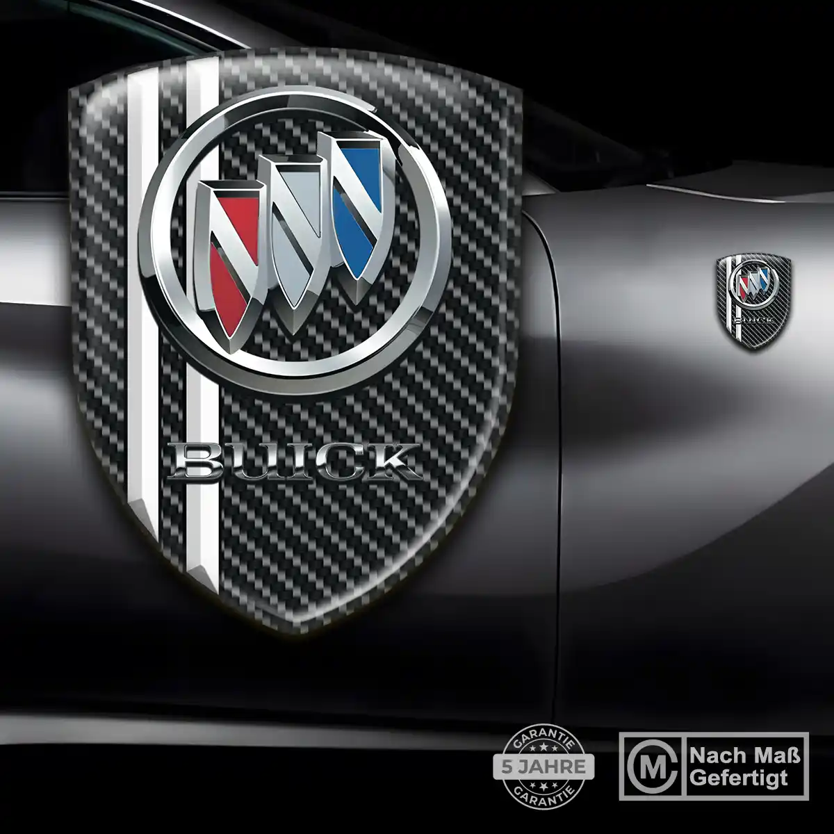Buick Aufkleber 3D Gel Embleme Premiumqualität