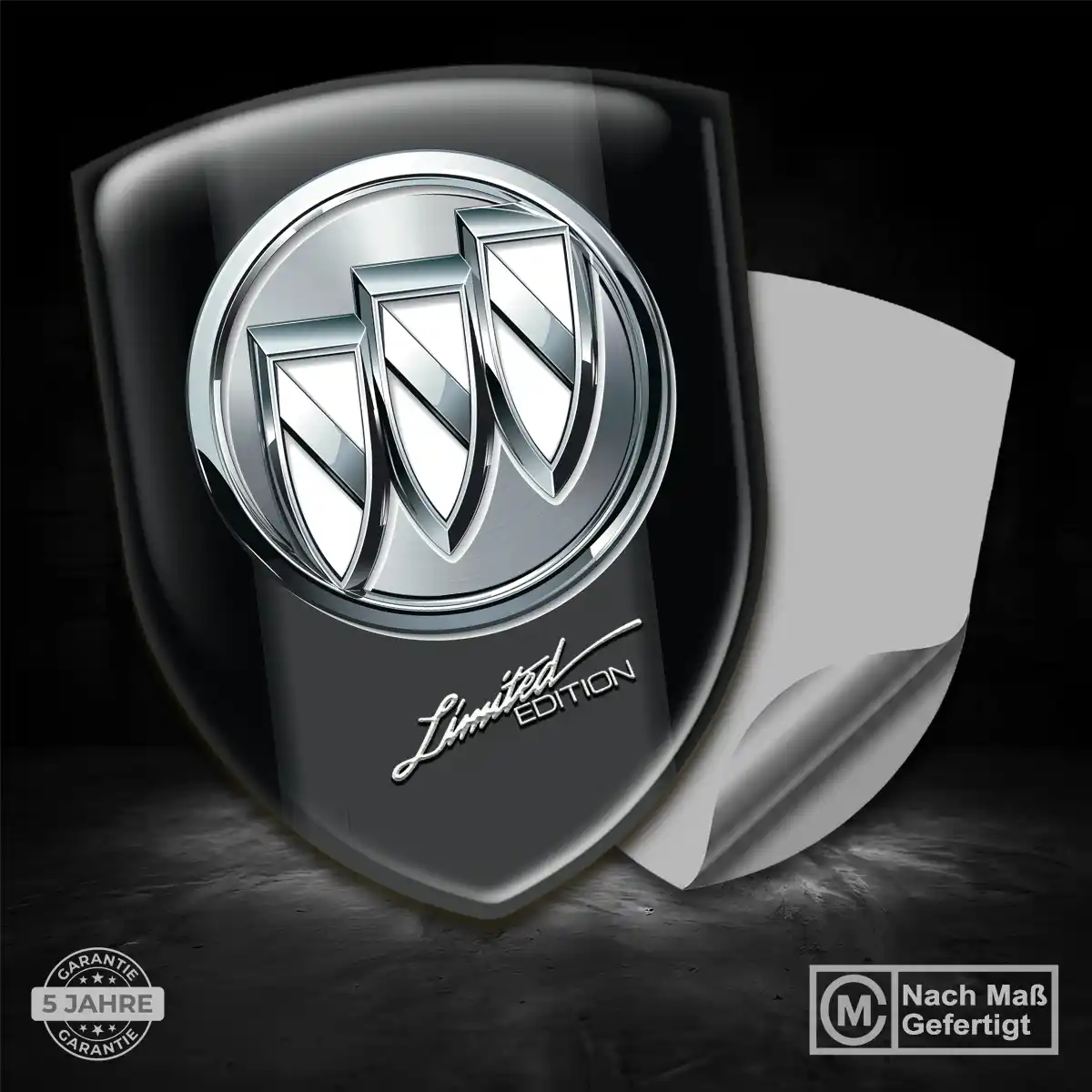 Buick Aufkleber 3D Gel Embleme Tuningfahrzeug