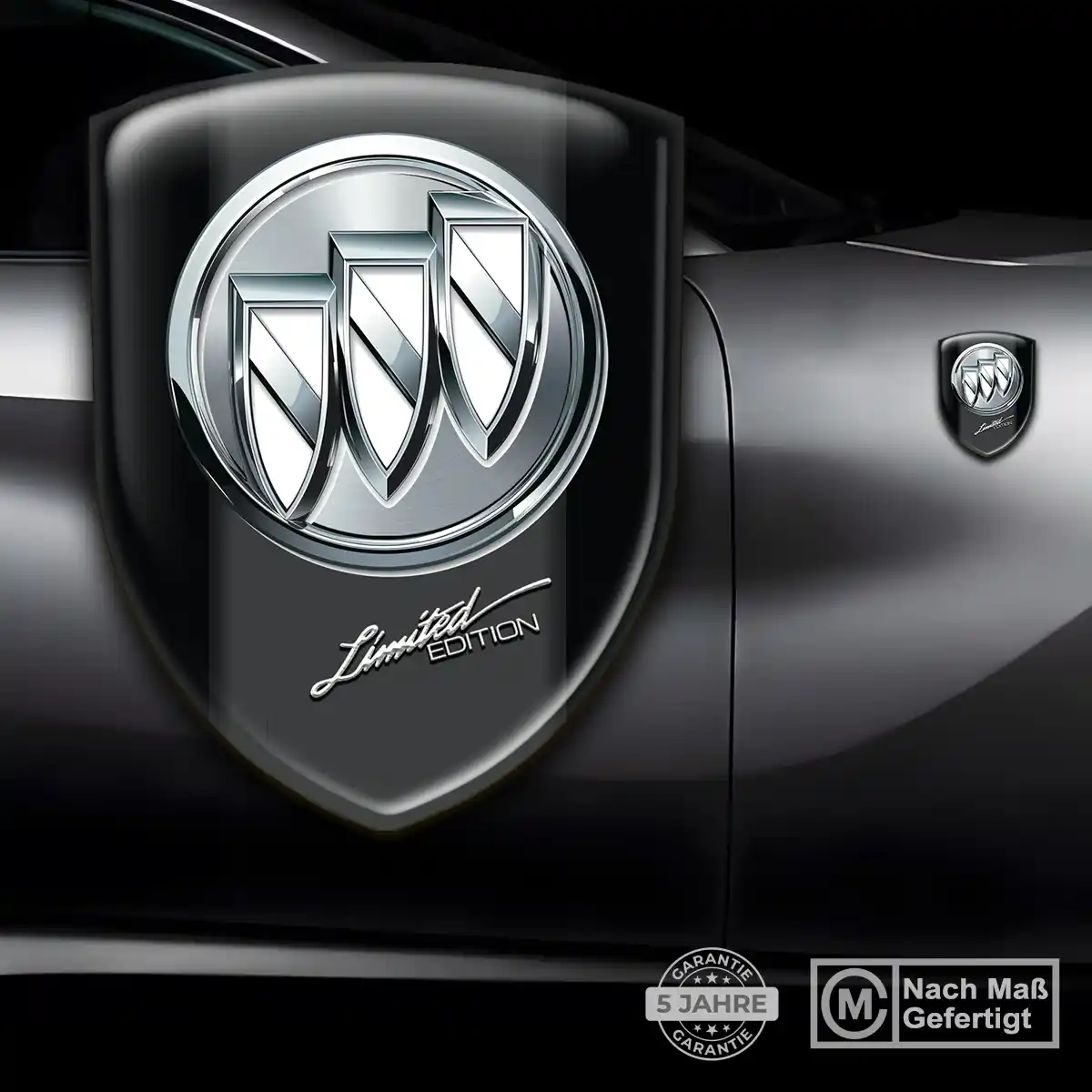 Buick Aufkleber 3D Gel Embleme Tuningfahrzeug