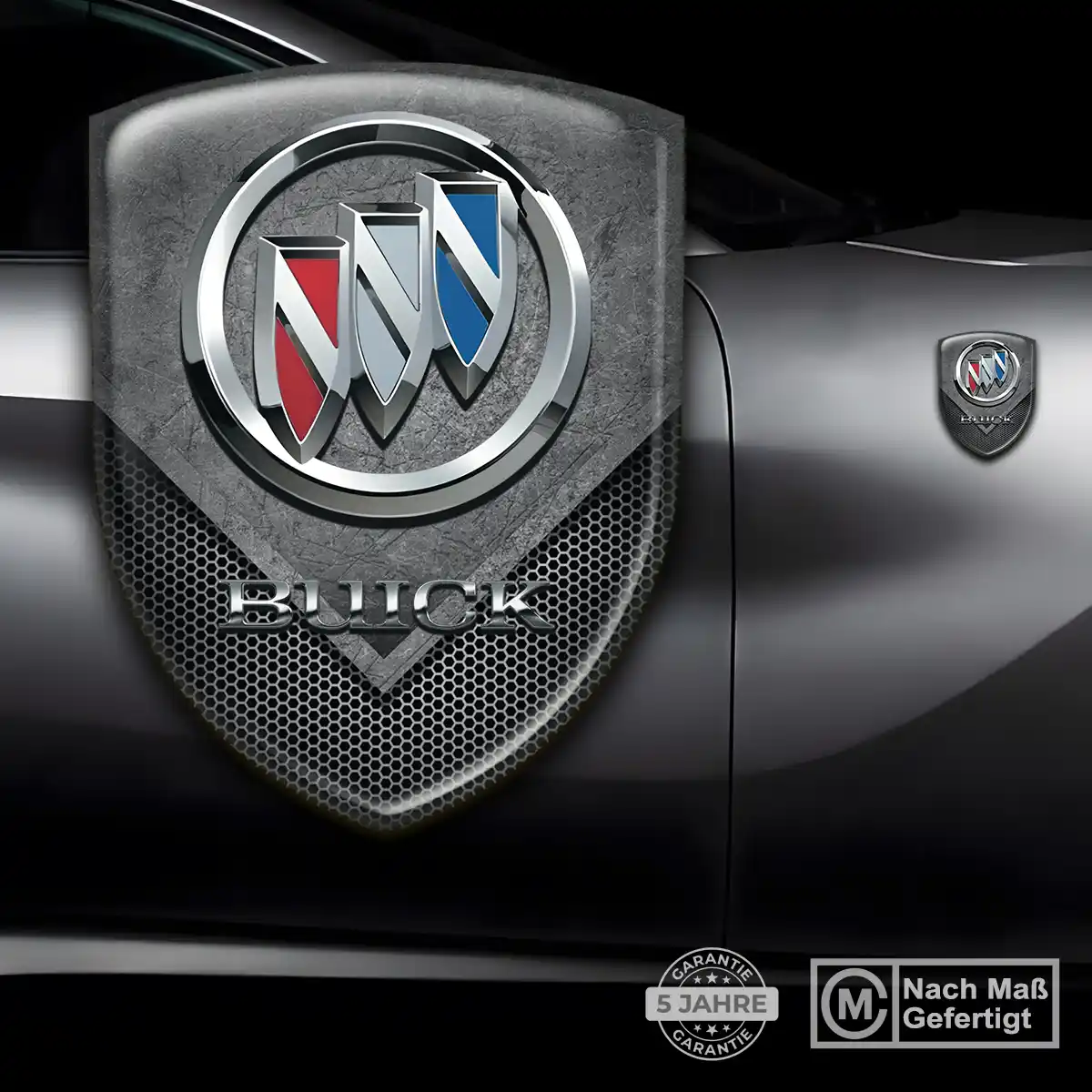 Buick Aufkleber 3D Gel Silikon Auto Exterieurdesign