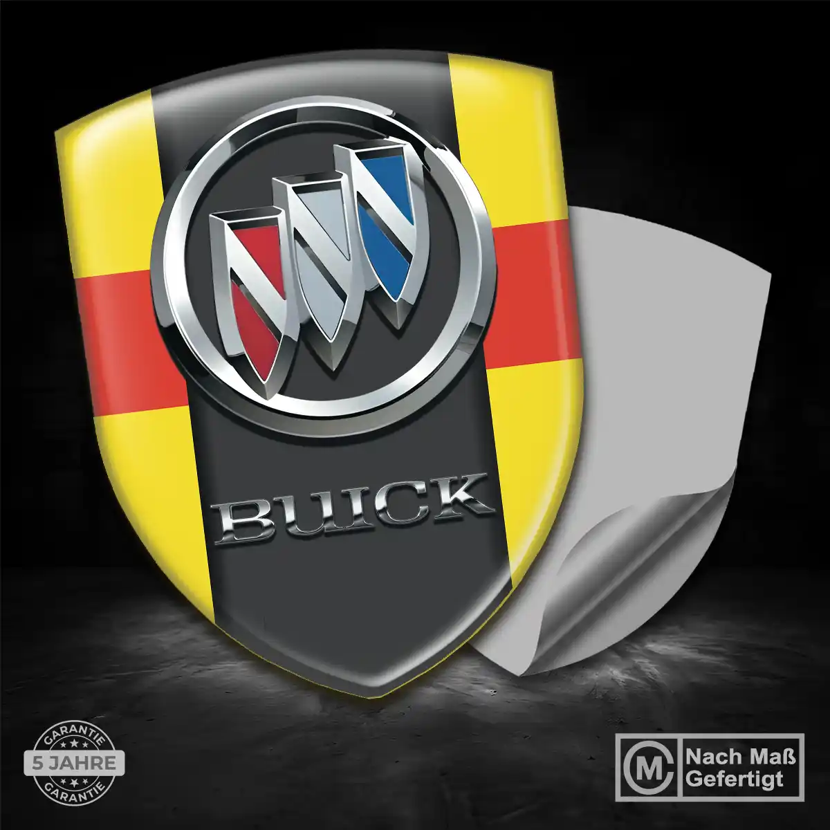 Buick Aufkleber 3D Gel Silikon Auto Luxus-Edition