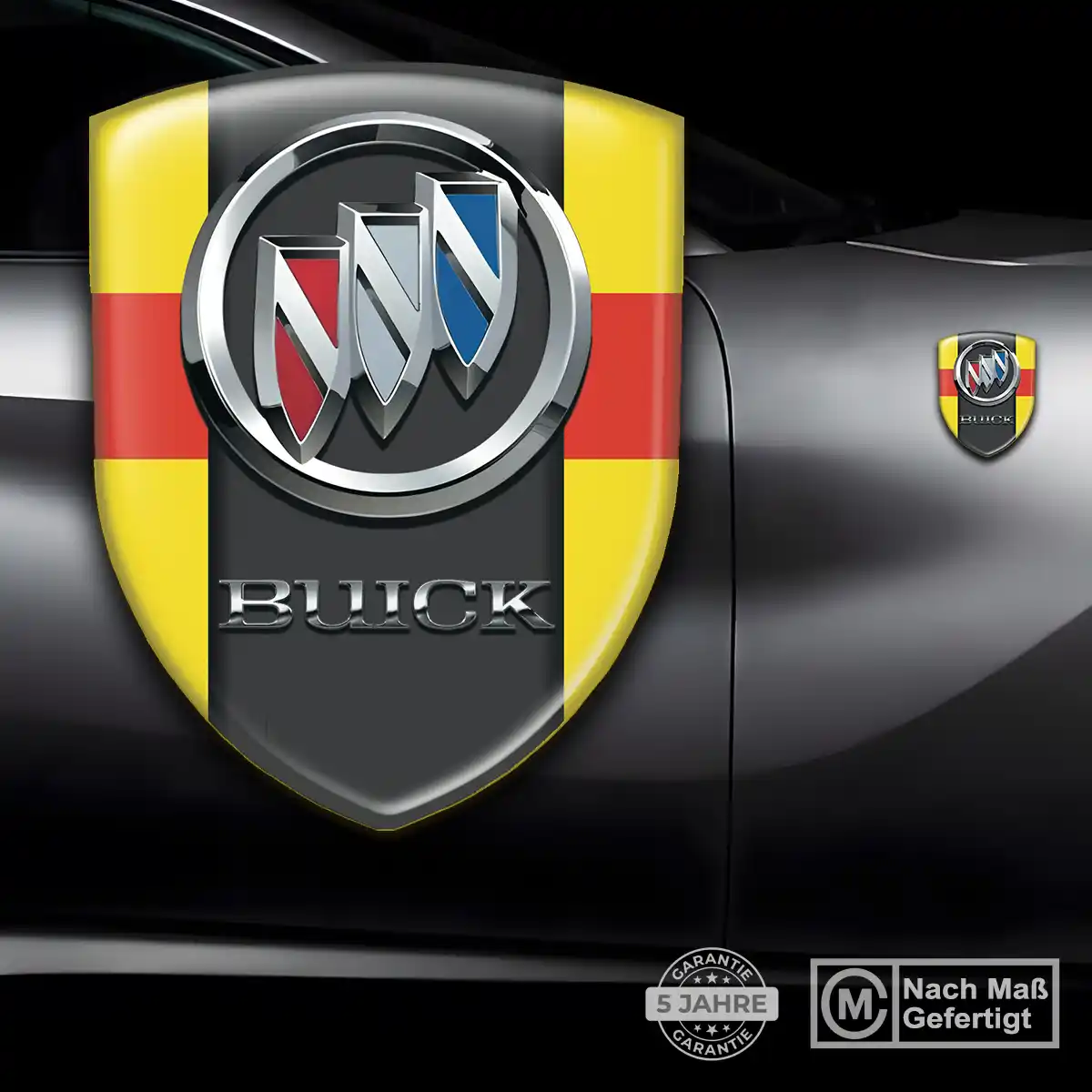 Buick Aufkleber 3D Gel Silikon Auto Luxus-Edition