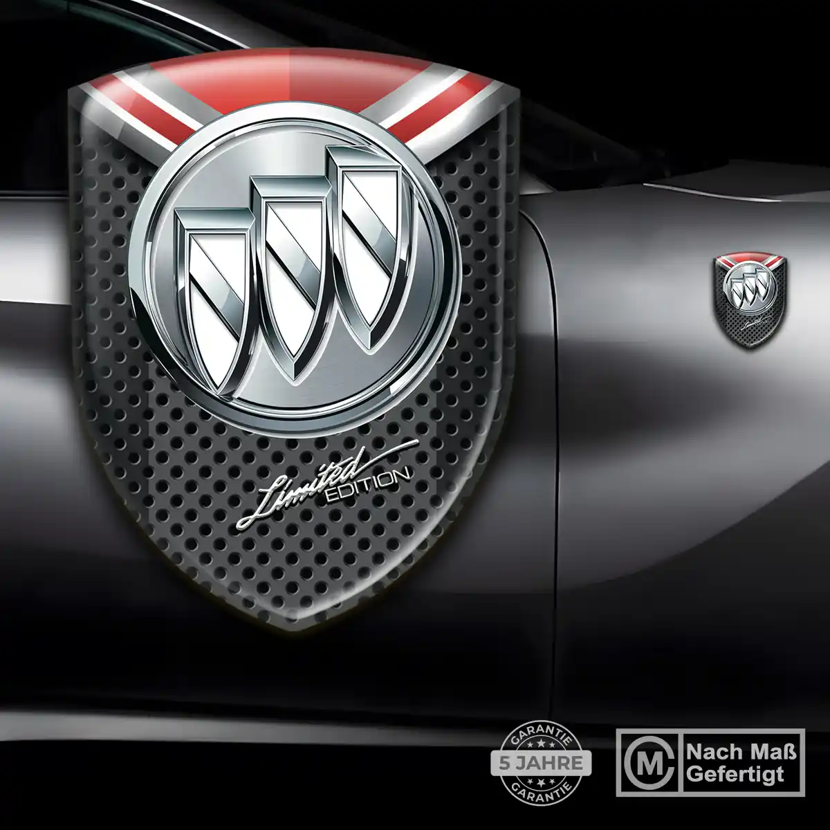 Buick Aufkleber 3D Gel Silikon Auto Markenedition