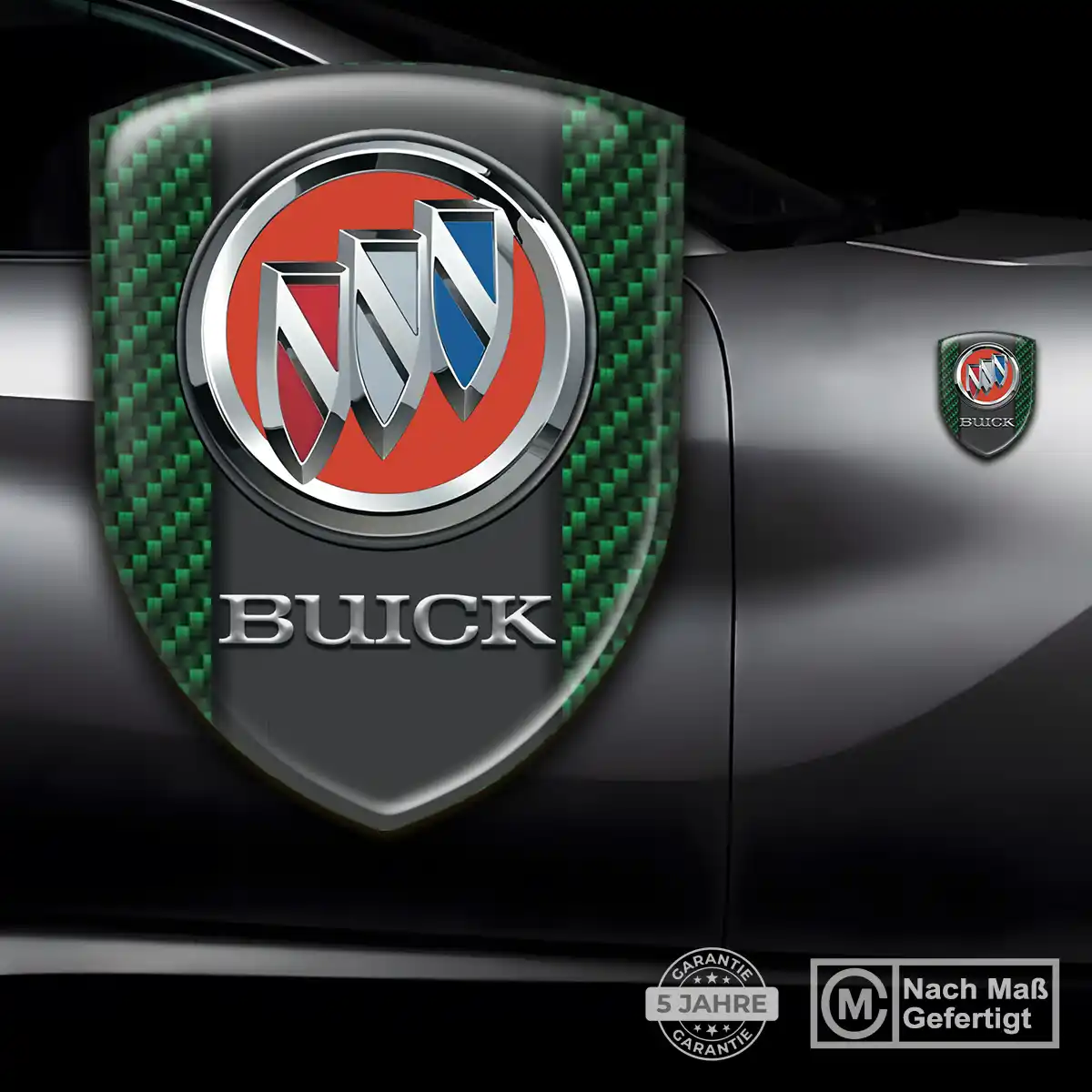 Buick Aufkleber 3D Gel Silikon Auto Premium-Edition