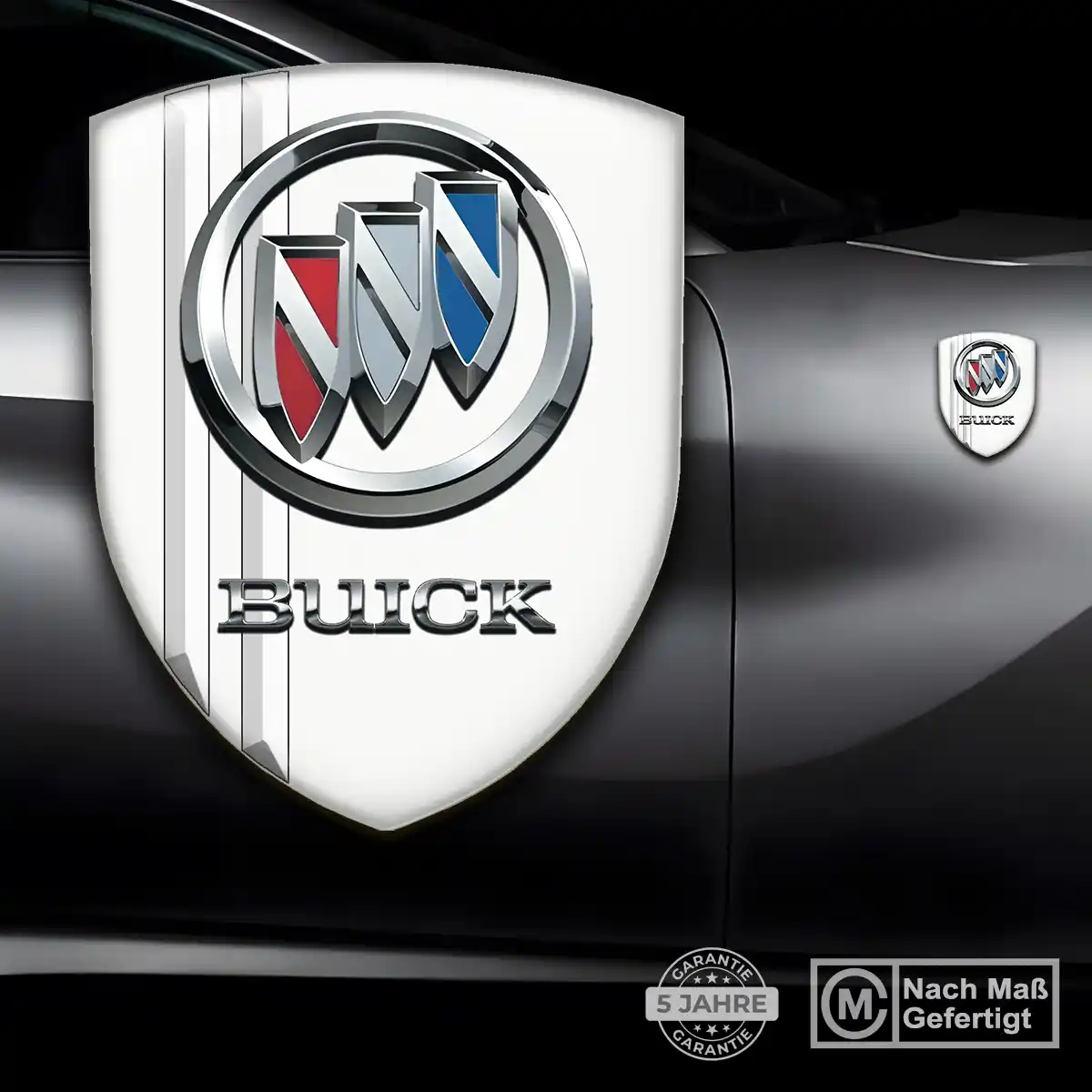 Buick Aufkleber 3D Gel Silikon Auto Premiumqualität