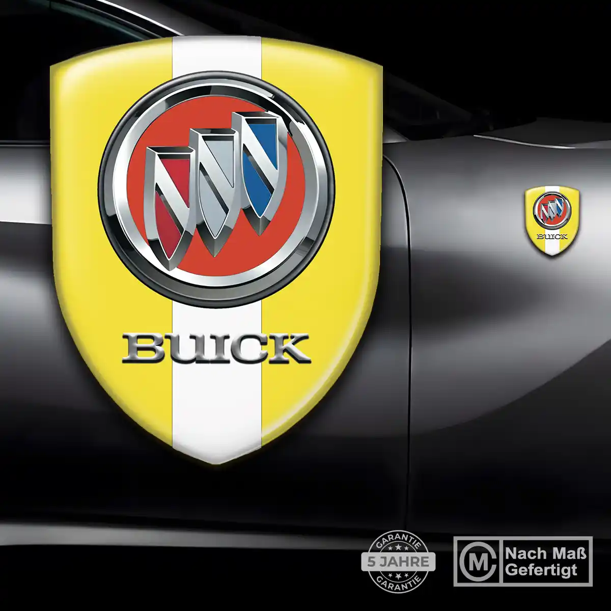 Buick Aufkleber 3D Gel Silikon Auto Stilvolles Design