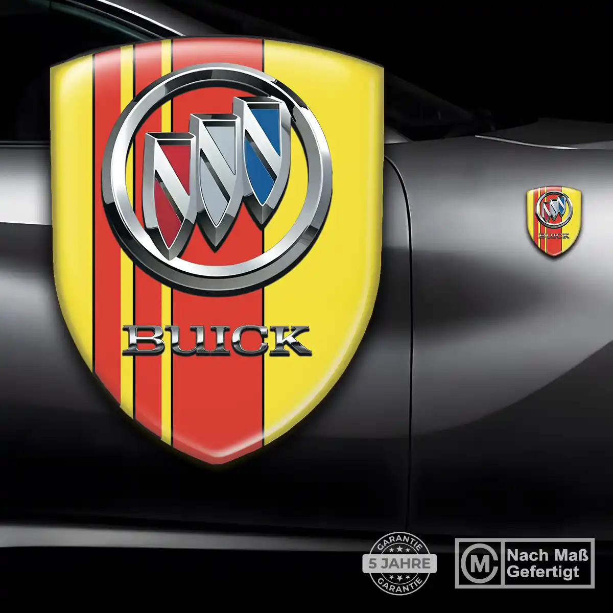 Buick Aufkleber 3D Gel Silikon Hochwertiges Harz