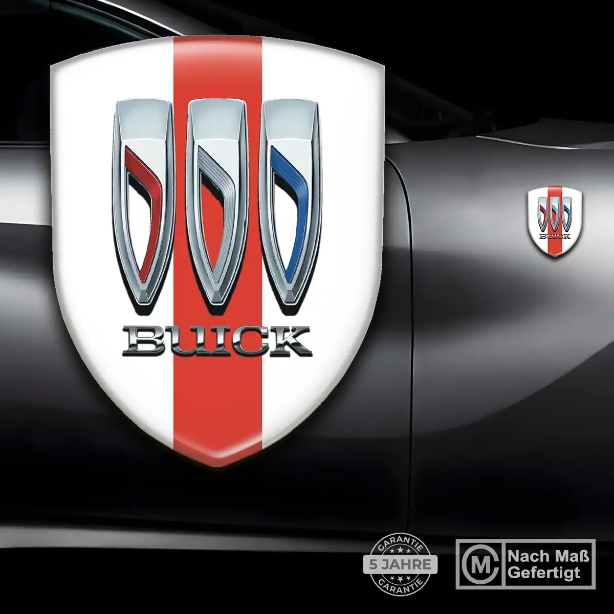 Buick Aufkleber 3D Gel Silikon Interieurdesign