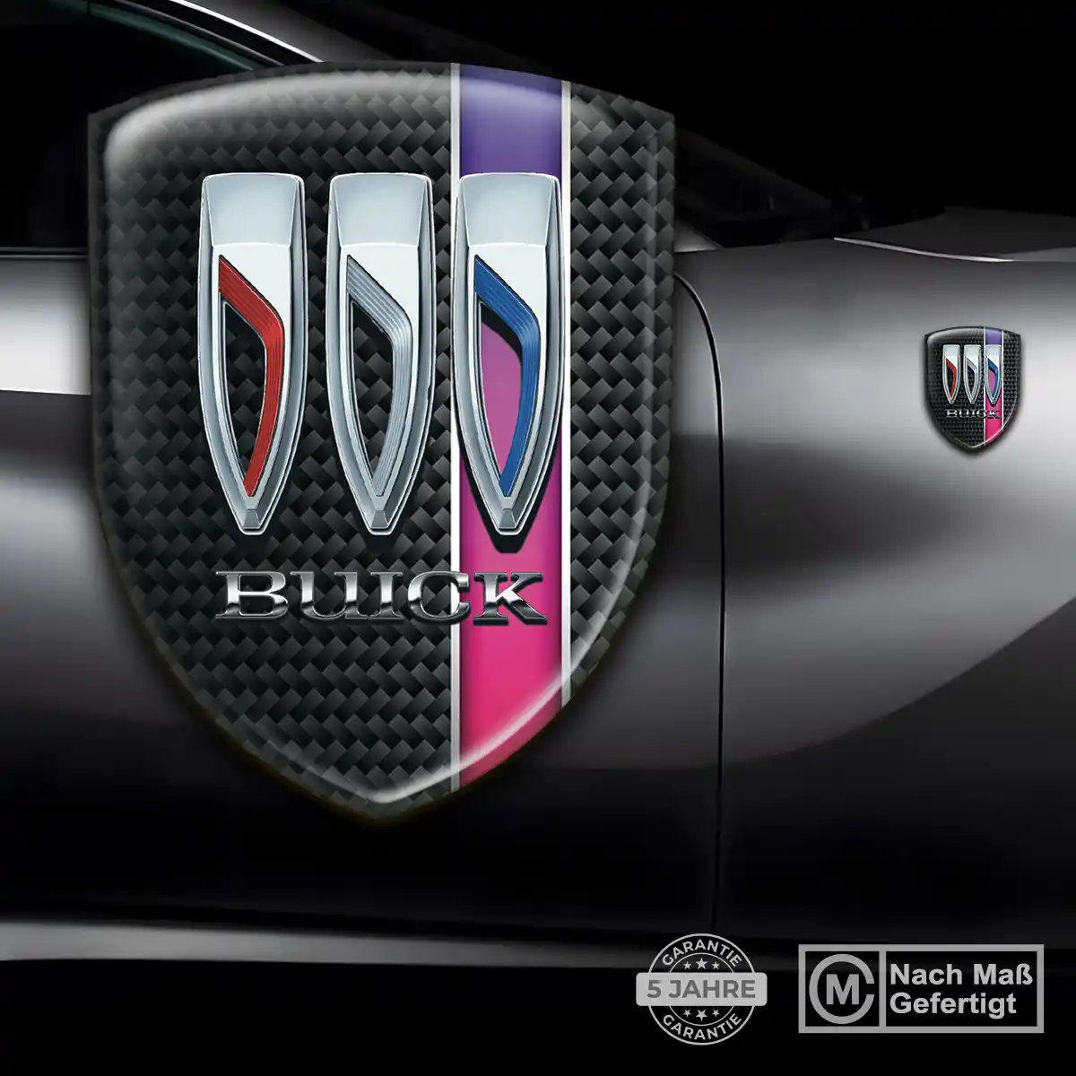 Buick Aufkleber 3D Gel Silikon Limitierte Auflage
