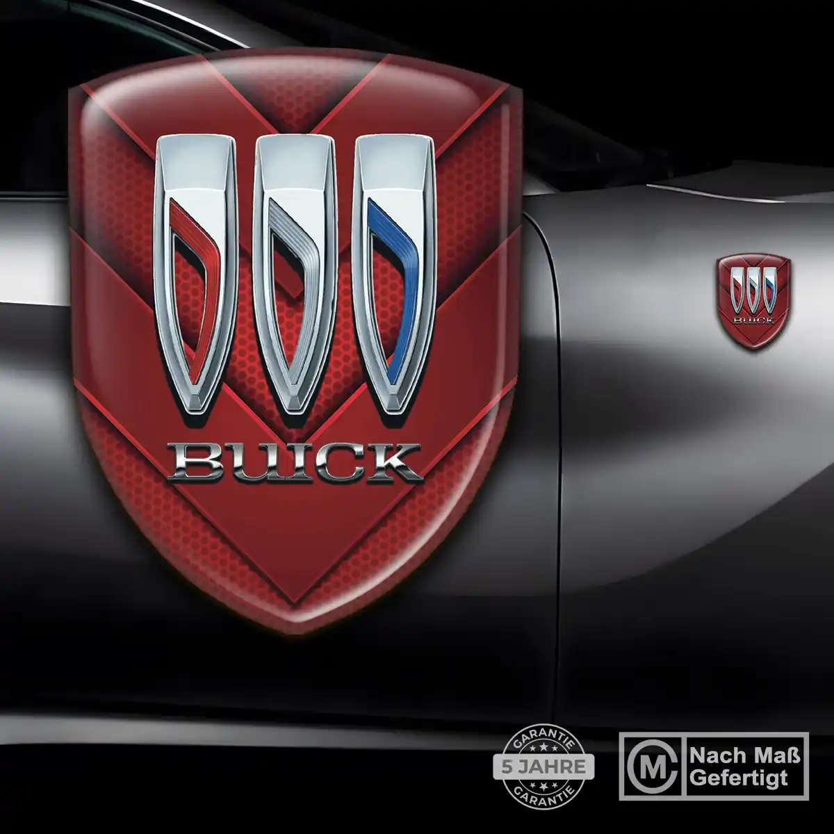 Buick Aufkleber 3D Gel Silikon Luxus-Edition