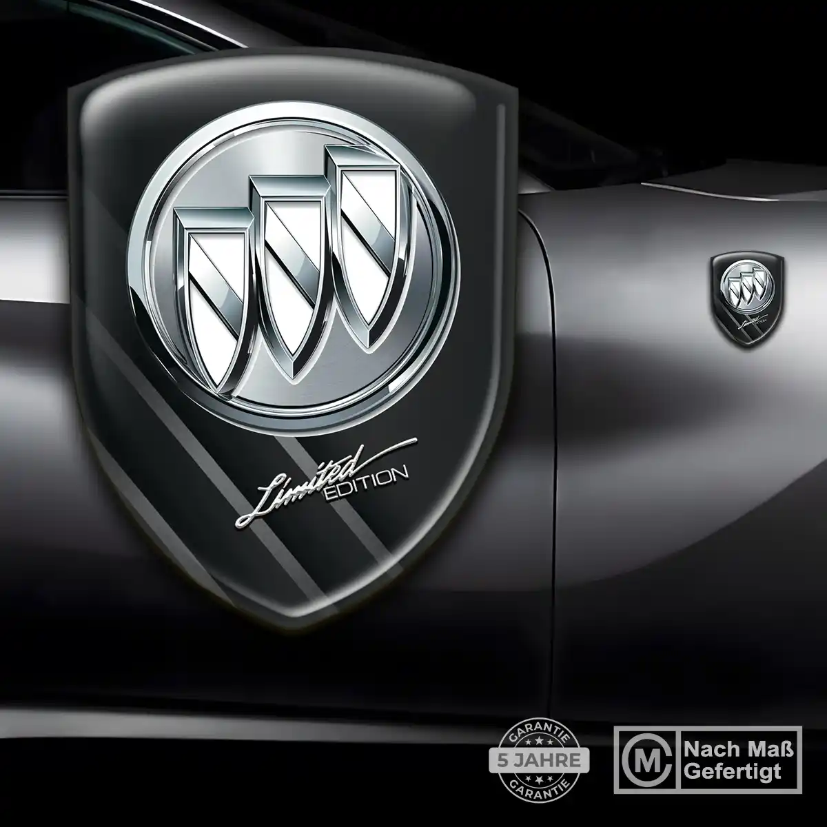 Buick Aufkleber 3D Gel Silikon Markenedition