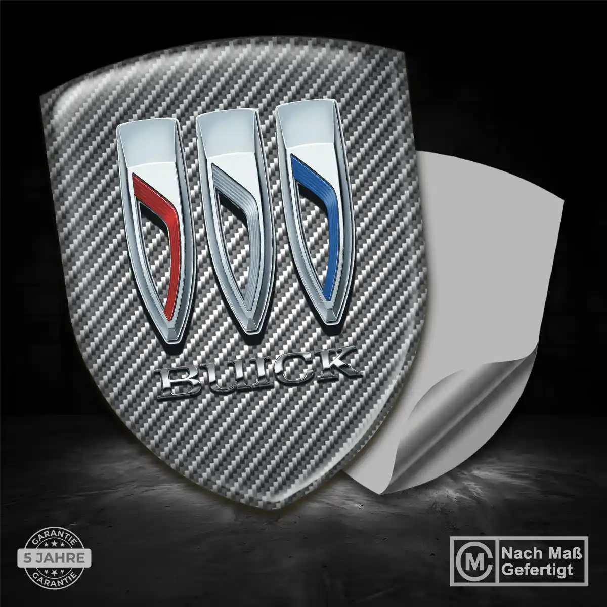 Buick Aufkleber 3D Gel Silikon Premium-Edition