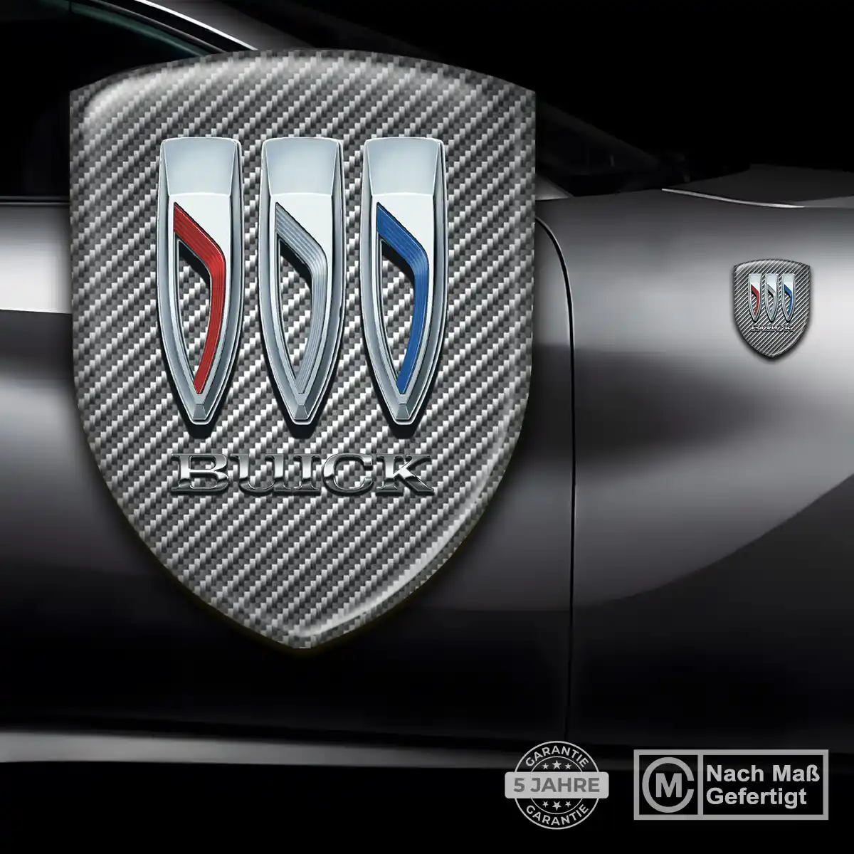 Buick Aufkleber 3D Gel Silikon Premium-Edition