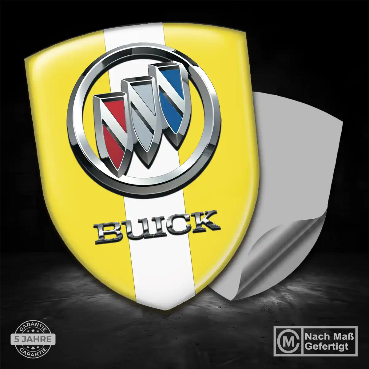 Buick Aufkleber 3D Gel Silikon Premiumqualität