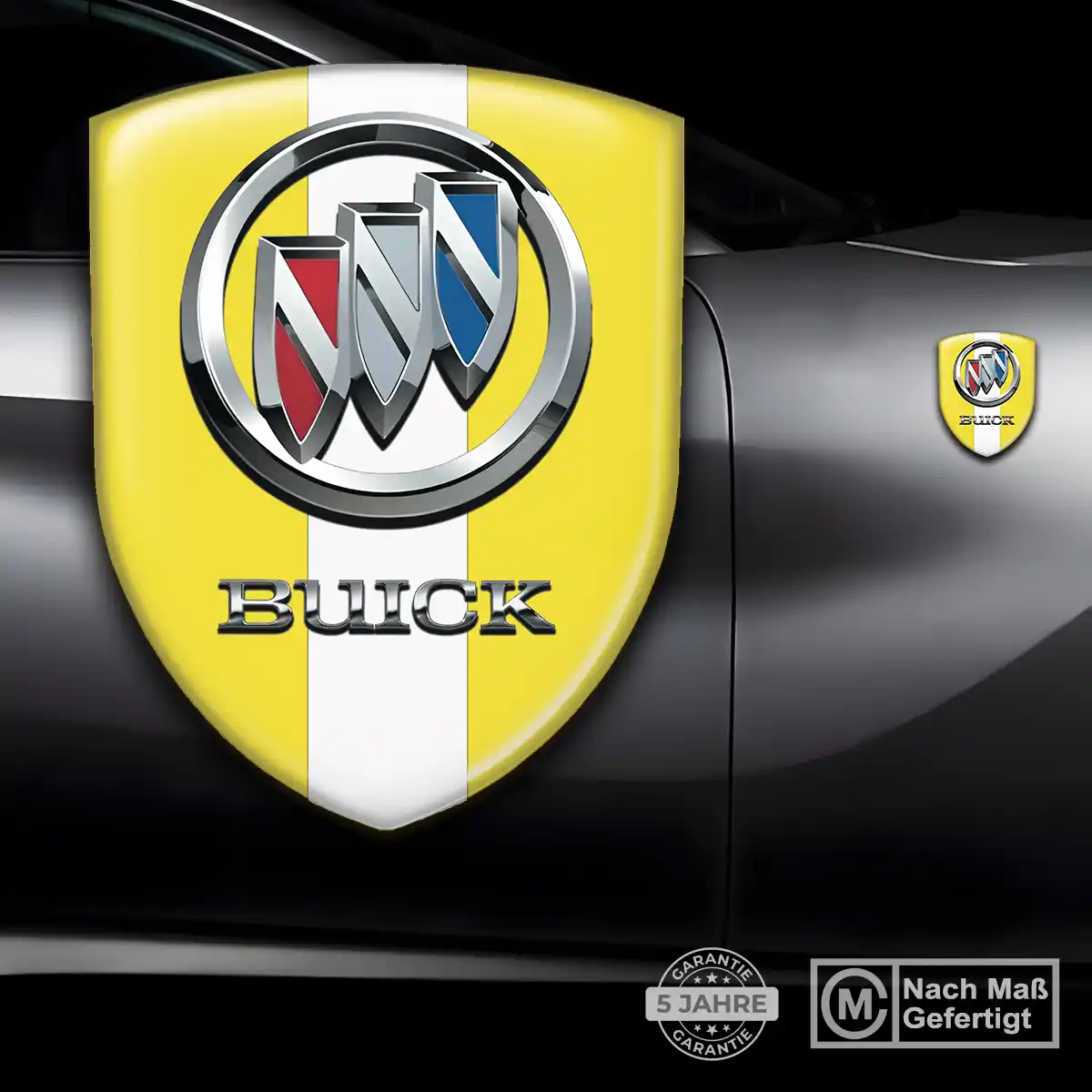 Buick Aufkleber 3D Gel Silikon Premiumqualität