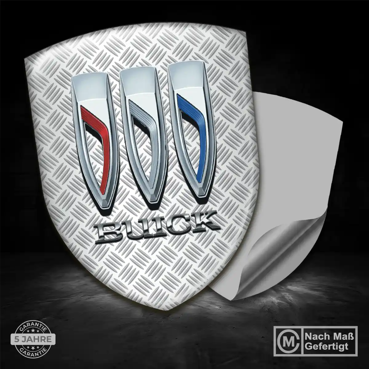 Buick Aufkleber 3D Gel Silikon Tuningfahrzeug