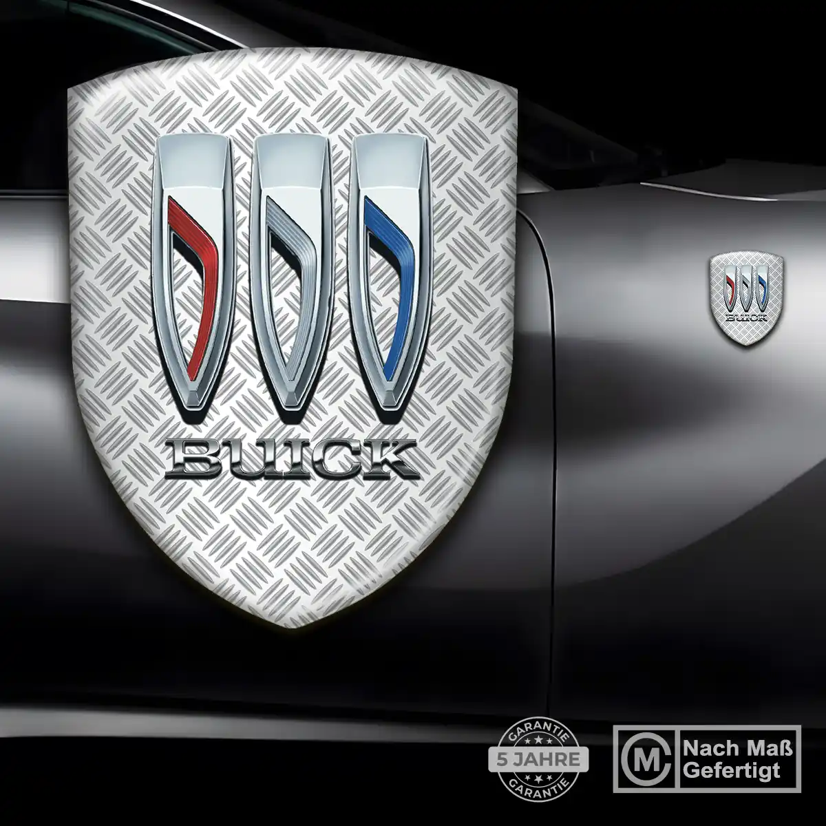 Buick Aufkleber 3D Gel Silikon Tuningfahrzeug