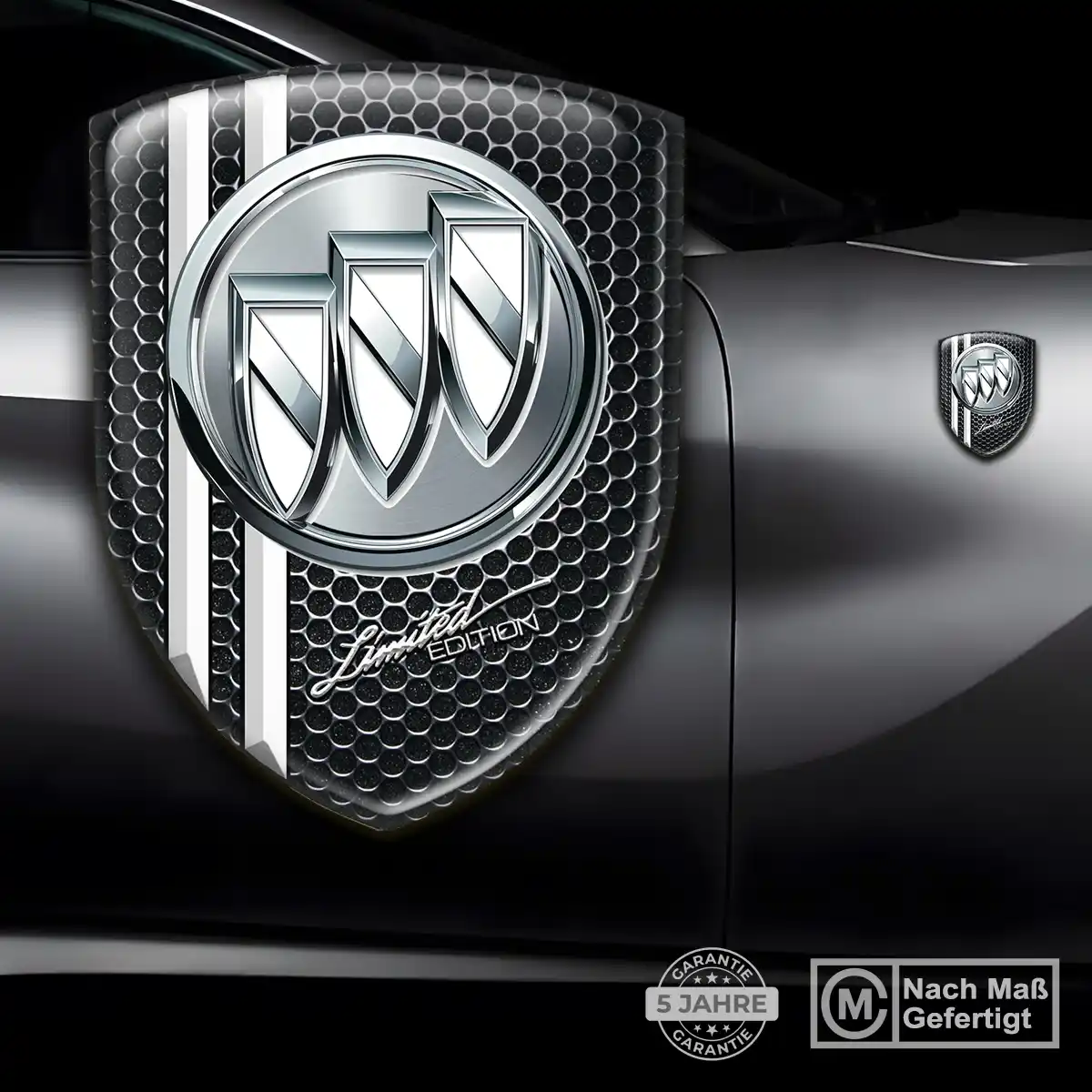 Buick Aufkleber 3D Gel Wappen Auto Exterieurdesign