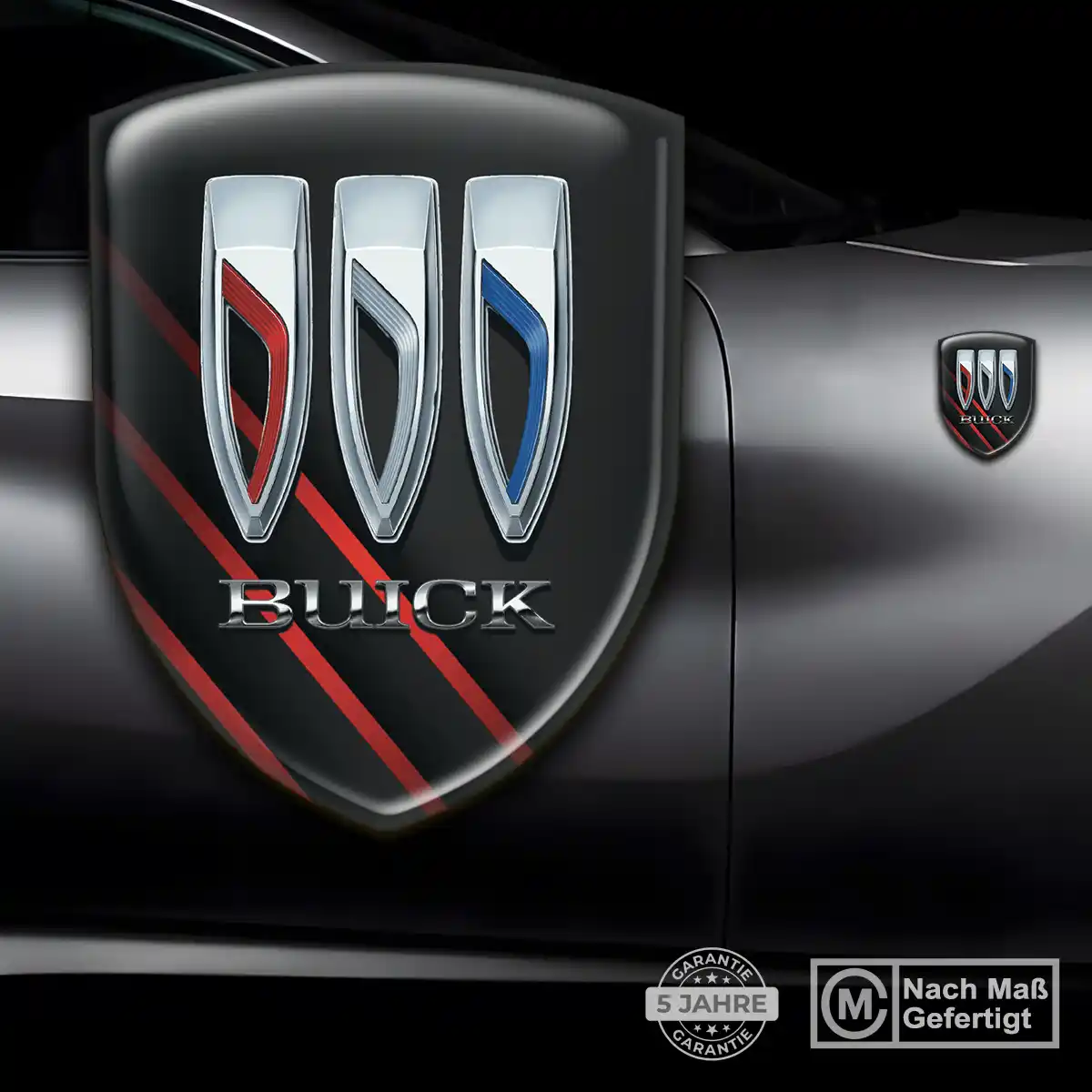 Buick Aufkleber 3D Gel Wappen Auto Luxus-Edition