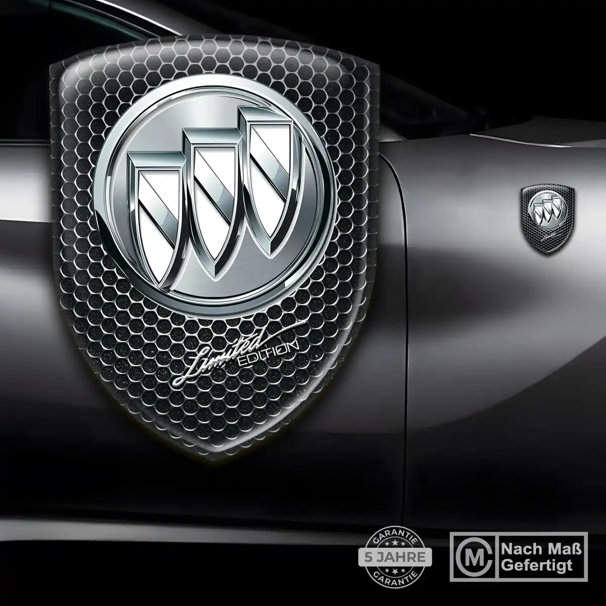 Buick Aufkleber 3D Gel Wappen Auto Premiumqualität