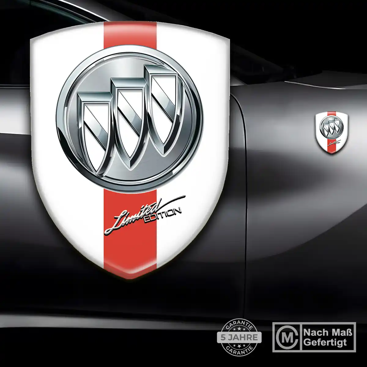Buick Aufkleber 3D Gel Wappen Auto Tuningfahrzeug