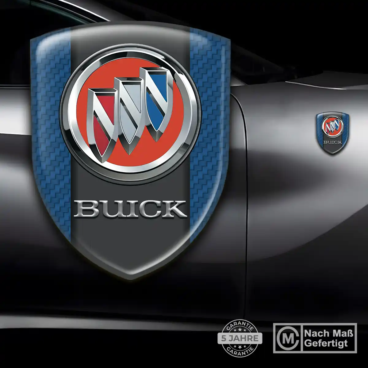 Buick Aufkleber 3D Gel Wappen Hohe Qualität