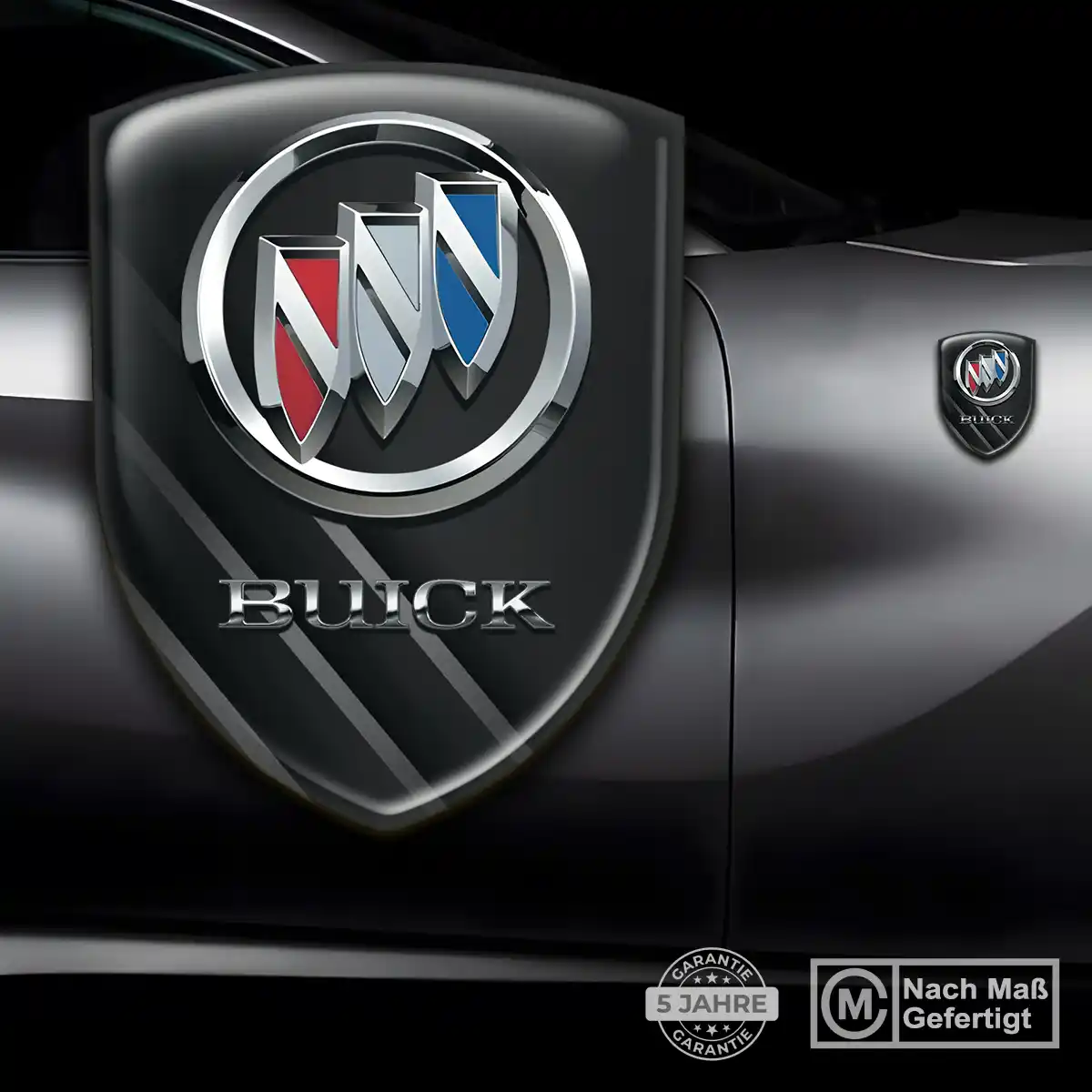 Buick Aufkleber 3D Gel Wappen Markenedition