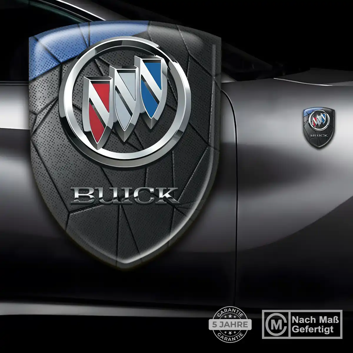 Buick Aufkleber 3D Gel Wappen Premium-Edition