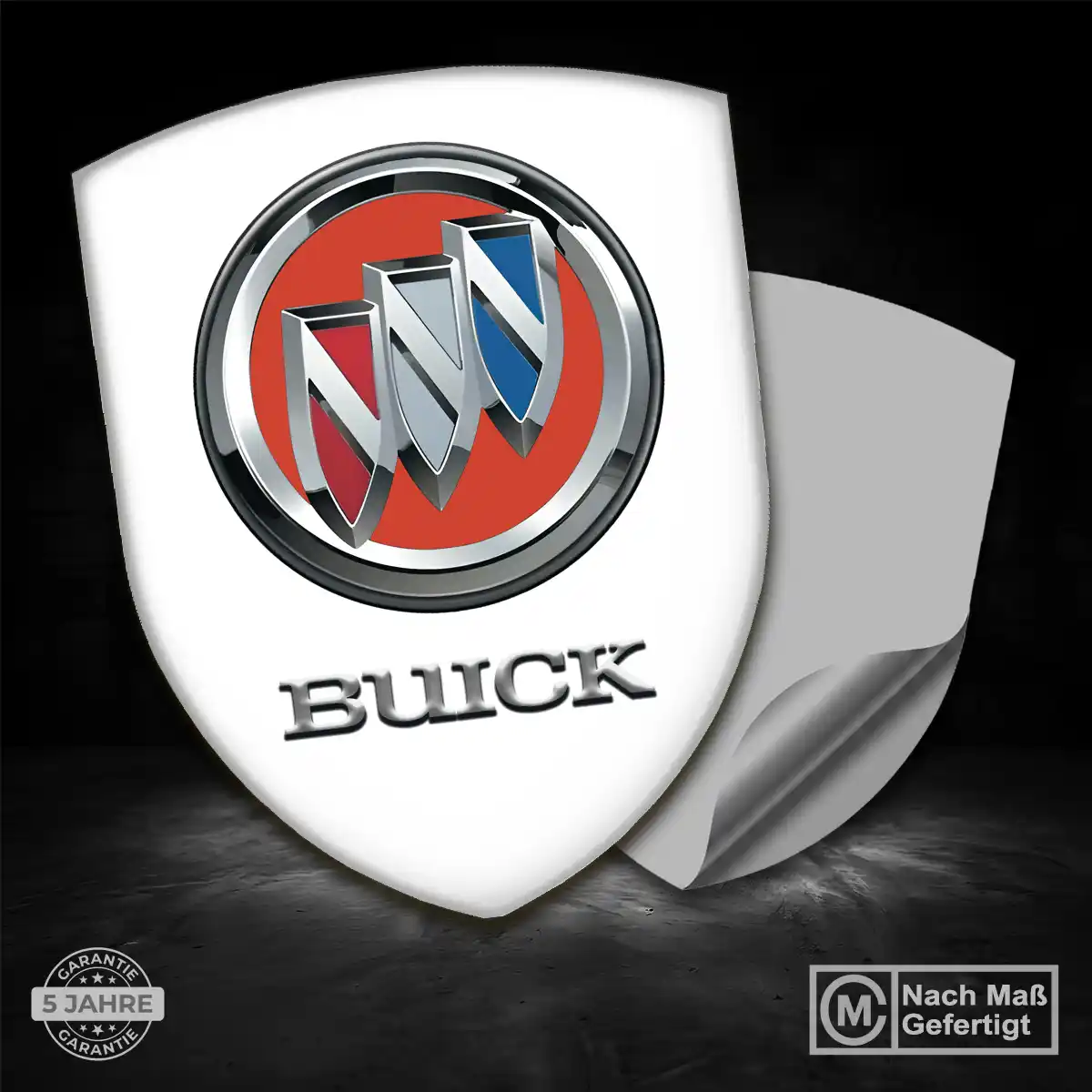 Buick Aufkleber 3D Gel Wappen Premiumqualität