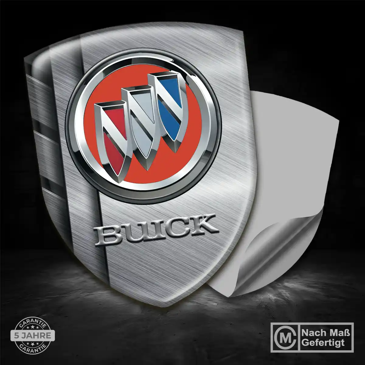 Buick Aufkleber 3D Gel Wappen Tuningfahrzeug