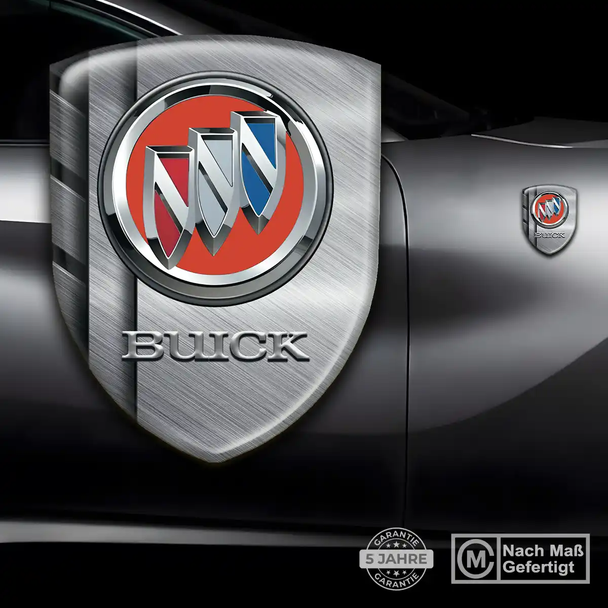 Buick Aufkleber 3D Gel Wappen Tuningfahrzeug