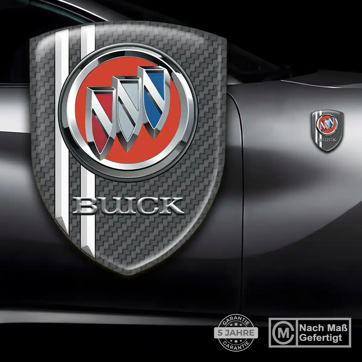 Buick Aufkleber Emblem Edles Design