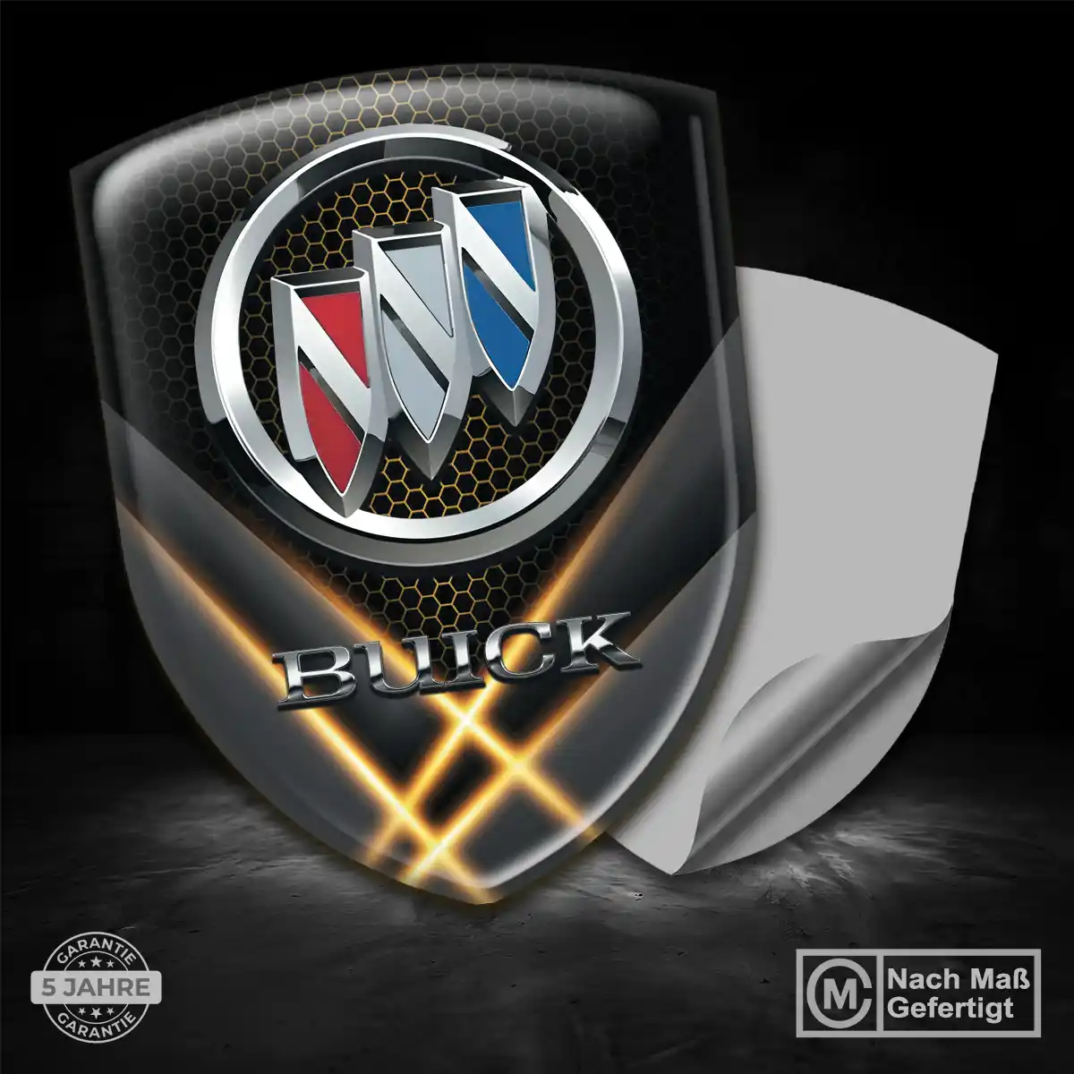Buick Aufkleber Emblem Hochwertiges Harz