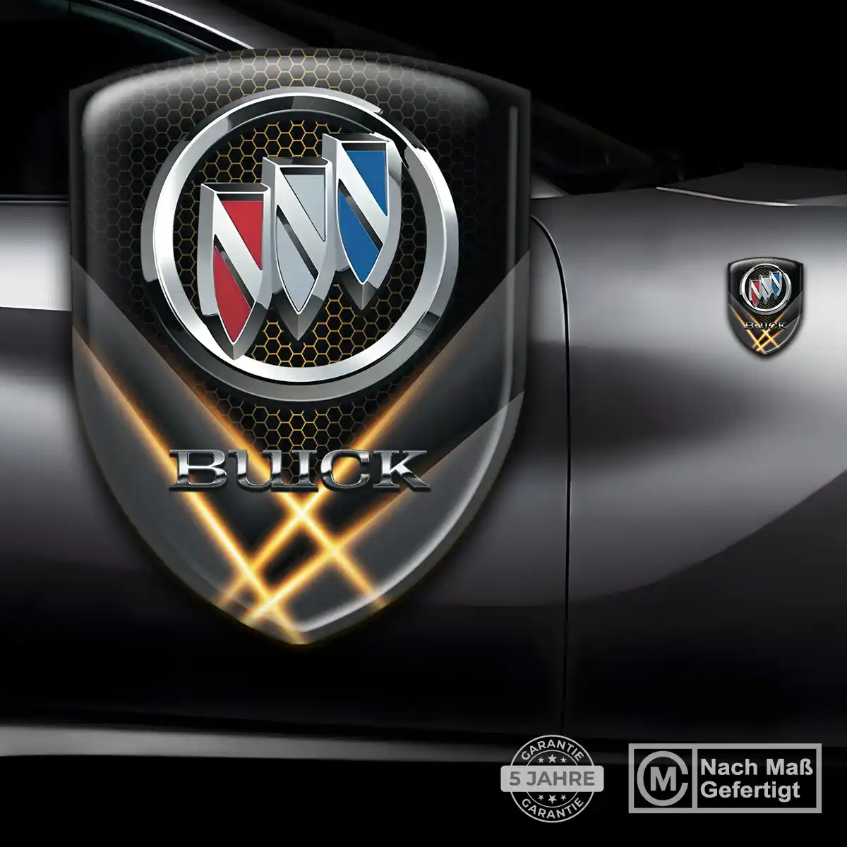 Buick Aufkleber Emblem Hochwertiges Harz