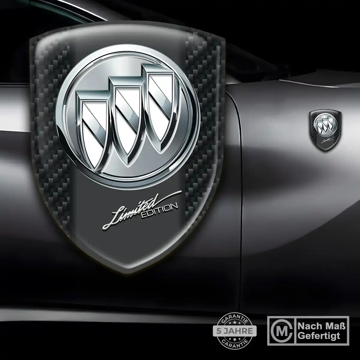 Buick Aufkleber Emblem Interieurdesign