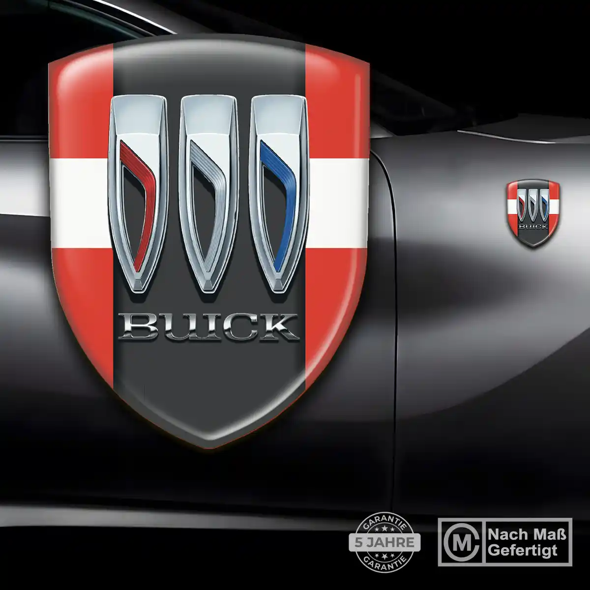 Buick Aufkleber Emblem Limitierte Auflage