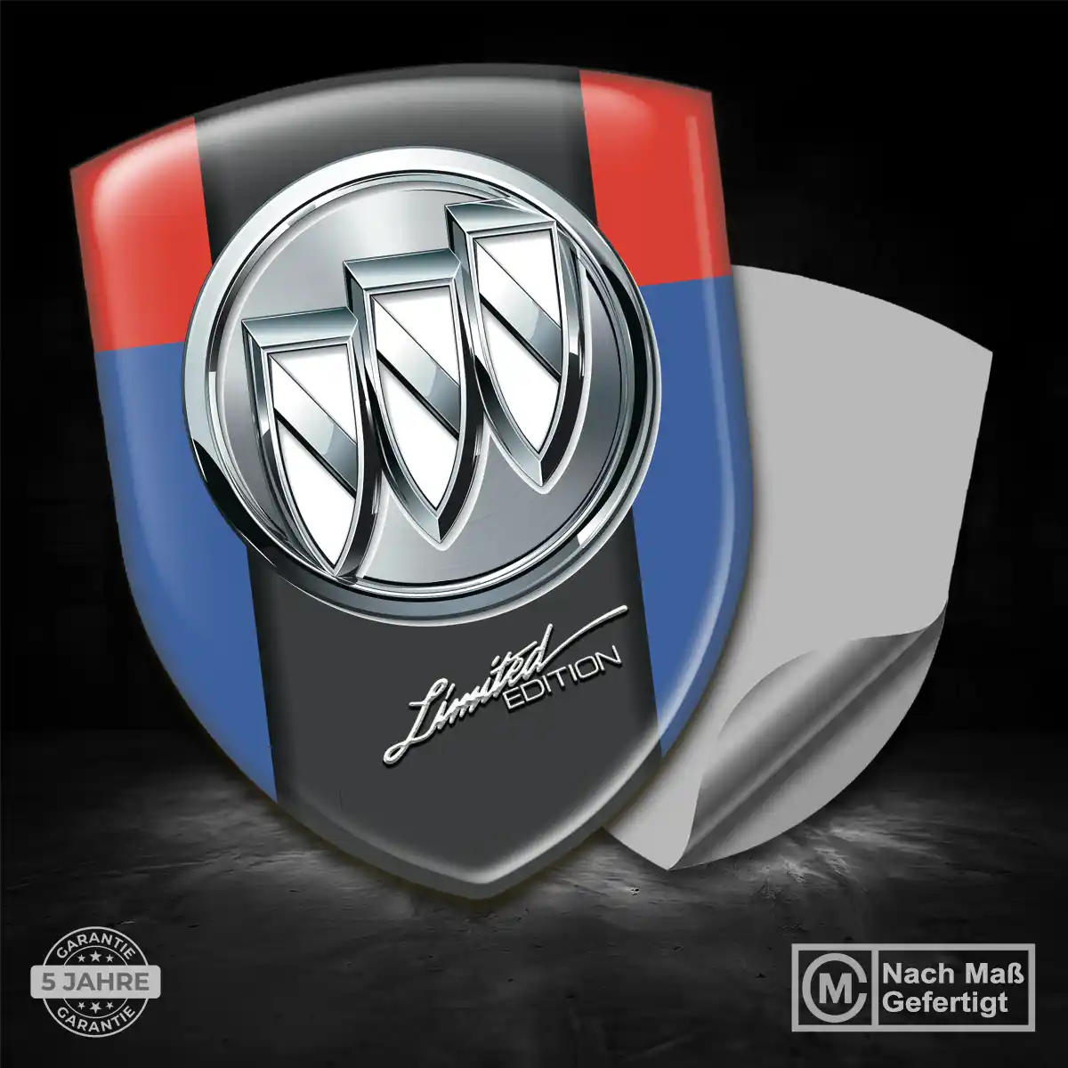 Buick Aufkleber Emblem Stilvolles Design