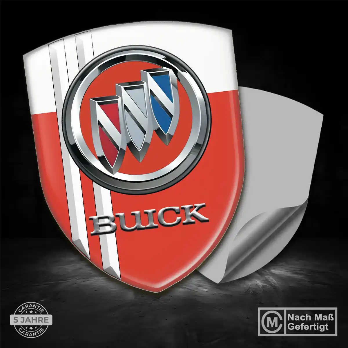Buick Aufkleber Emblem Wappen Auto Elegantes Design