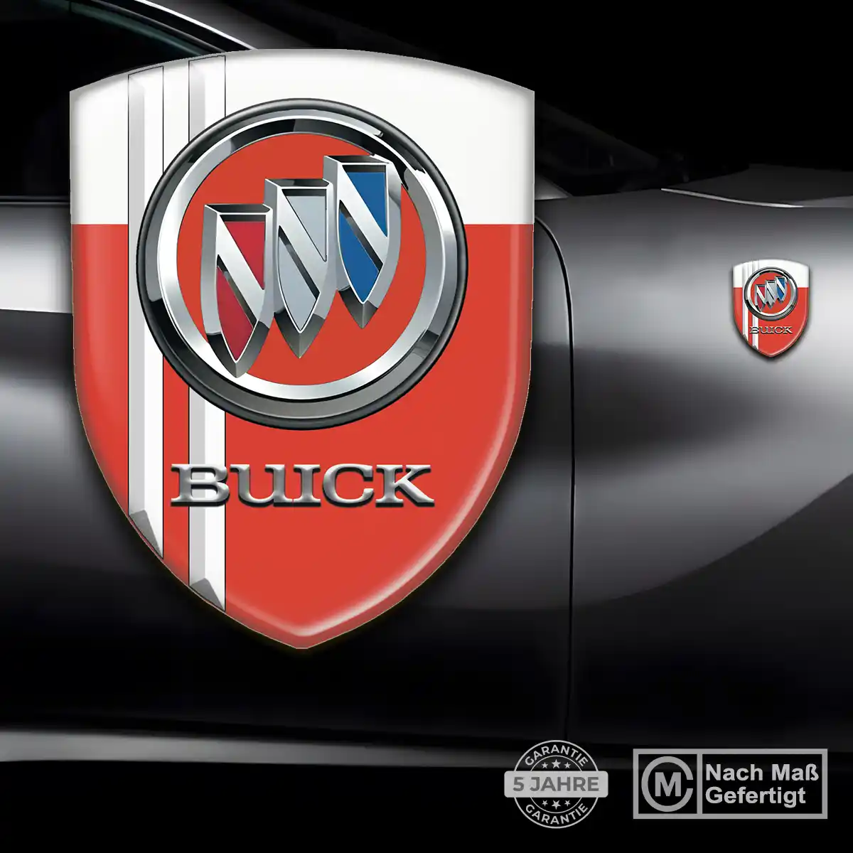 Buick Aufkleber Emblem Wappen Auto Elegantes Design