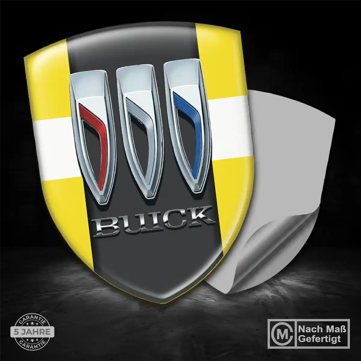 Buick Aufkleber Emblem Wappen Auto Hochwertiges Harz
